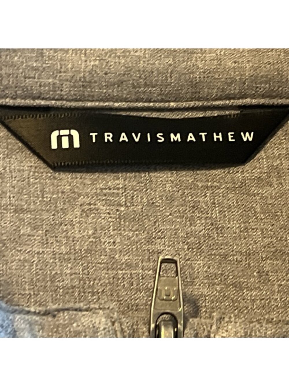 Travis Matthew Move Mountains Jacket Men's 1/4 Zip Gray Size XL - Picture 5 of 12